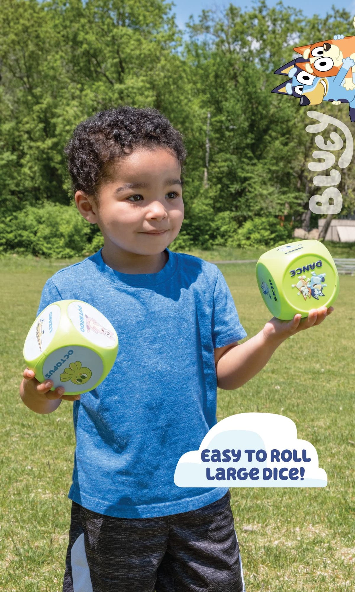 Bluey Wackadoo Imaginative Family Fun Dice Game