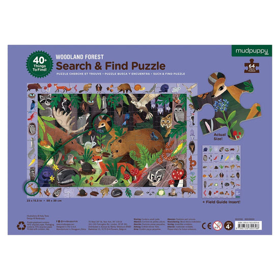 Woodland Search And Find Picturesque Puzzle