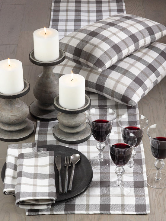 Classic Plaid Design Tabletop Collection