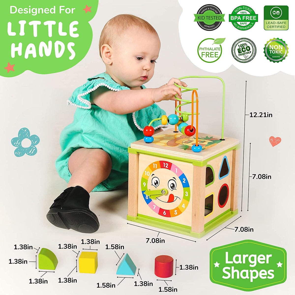 Toddlers STEM Activity Cube