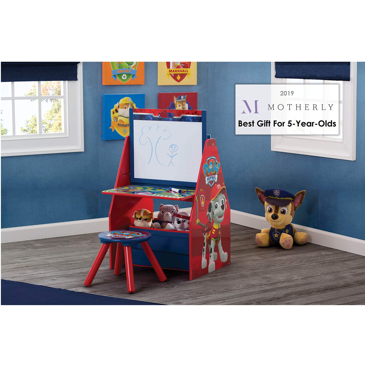 3-in-1 Easel and Play Station