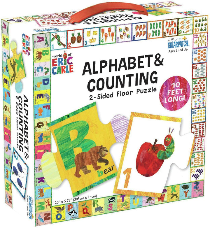 Learning The ABC & Numbers 2 Sided Floor Puzzle