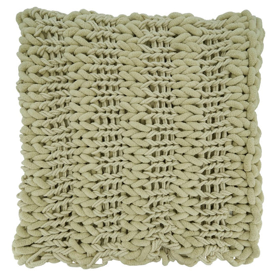 Fennco Styles Chunky Cable Knit Throw Blanket 50" W X 60" L – White Cozy Blanket for Couch, Bedroom, Living Room and Office Décor