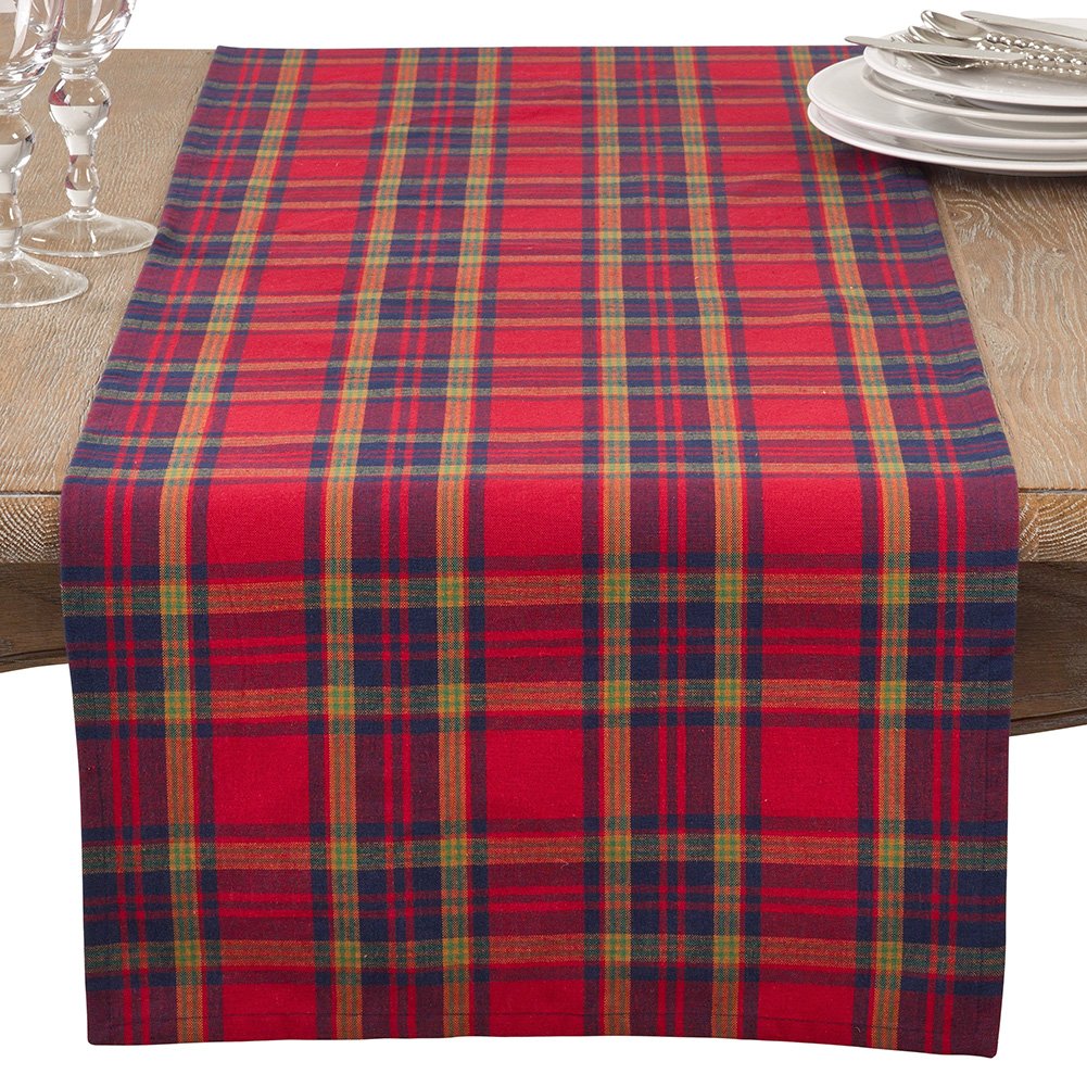 Classic Plaid Design Tabletop Collection
