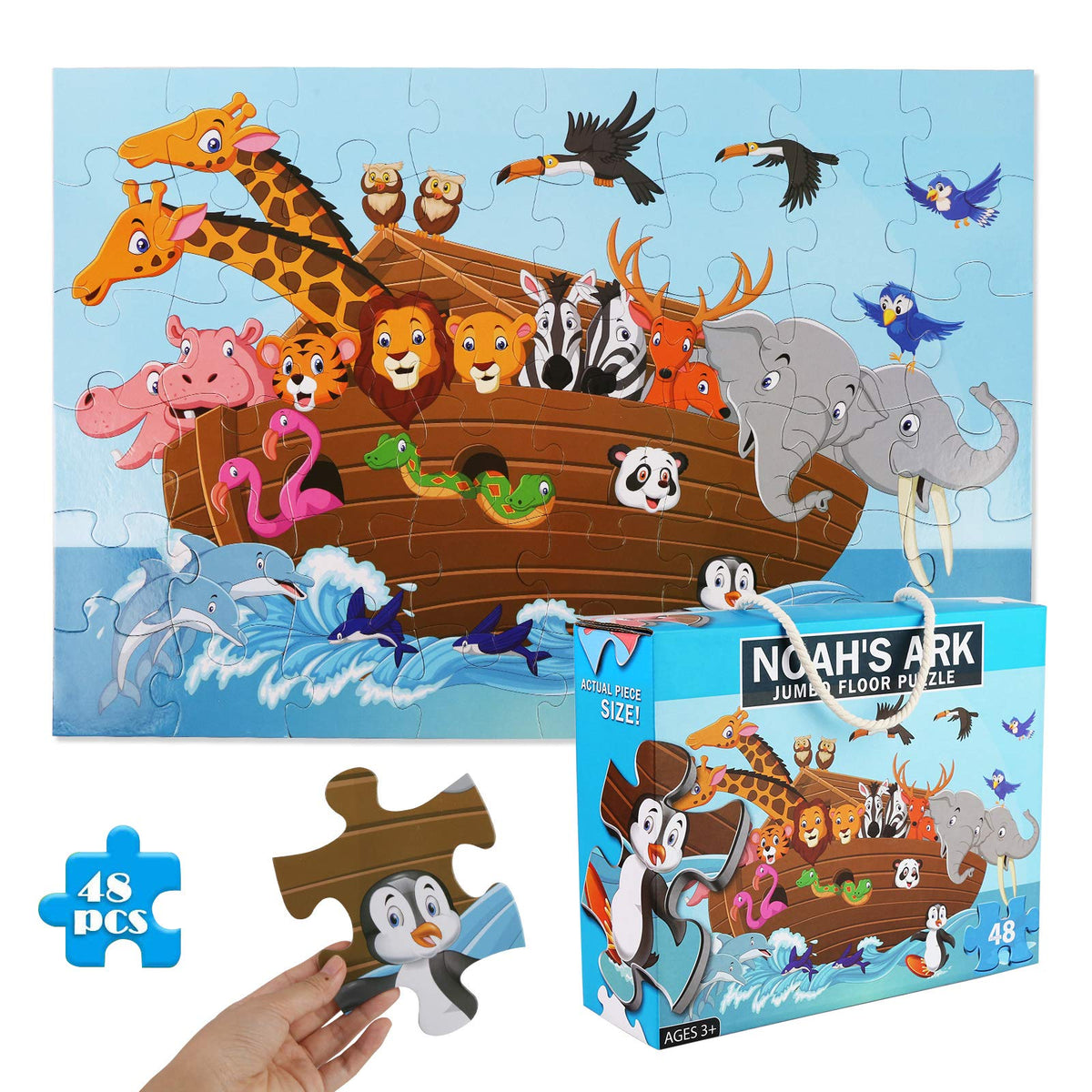 Animal Cruise Puzzle - 48 pcs