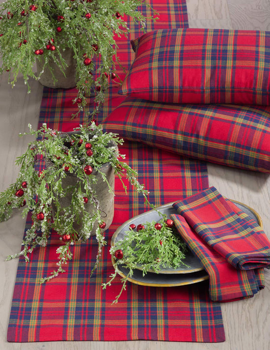 Classic Plaid Design Tabletop Collection