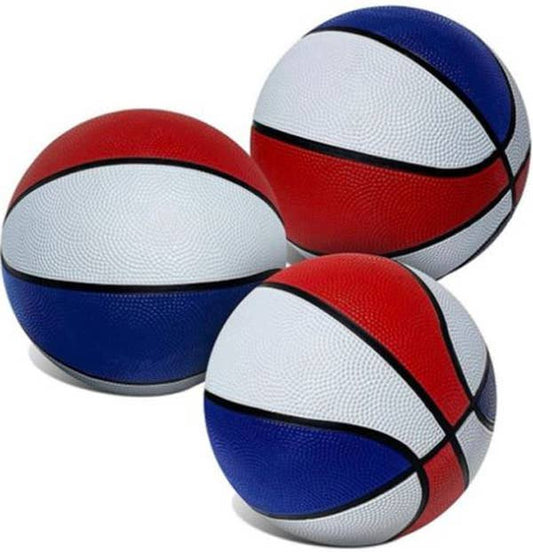 9.5" Red White & Blue BASKETBALL