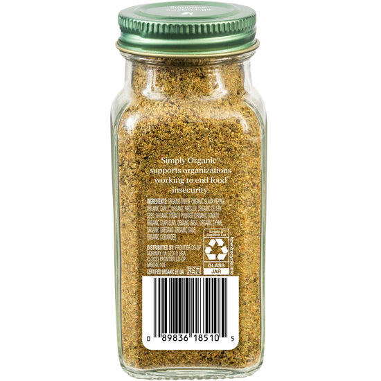 All-Purpose Seasoning, Certified Organic, Kosher, 2.08 Oz