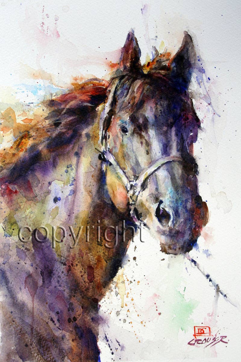 5 x 7" Greeting Card  'PANCHO'
