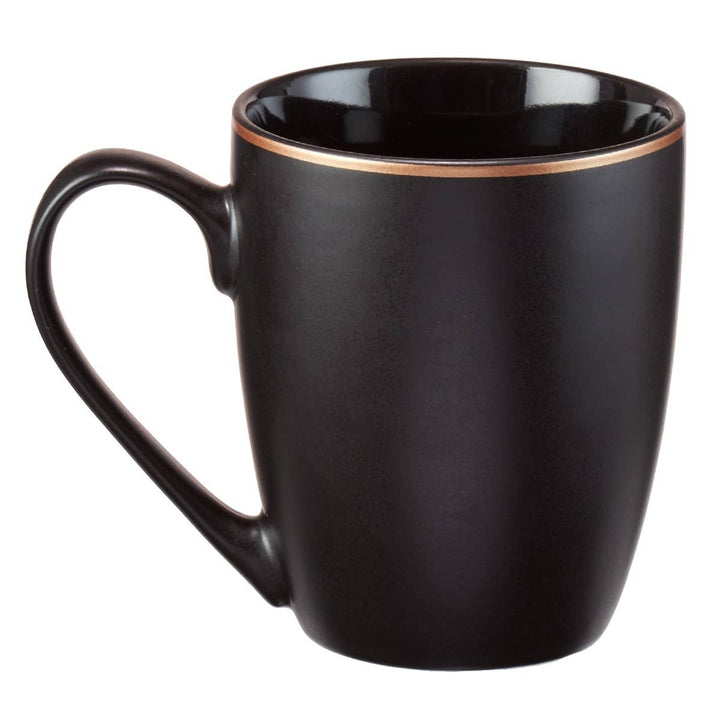 Mug Black The Lord Is With Me Jer. 20:11