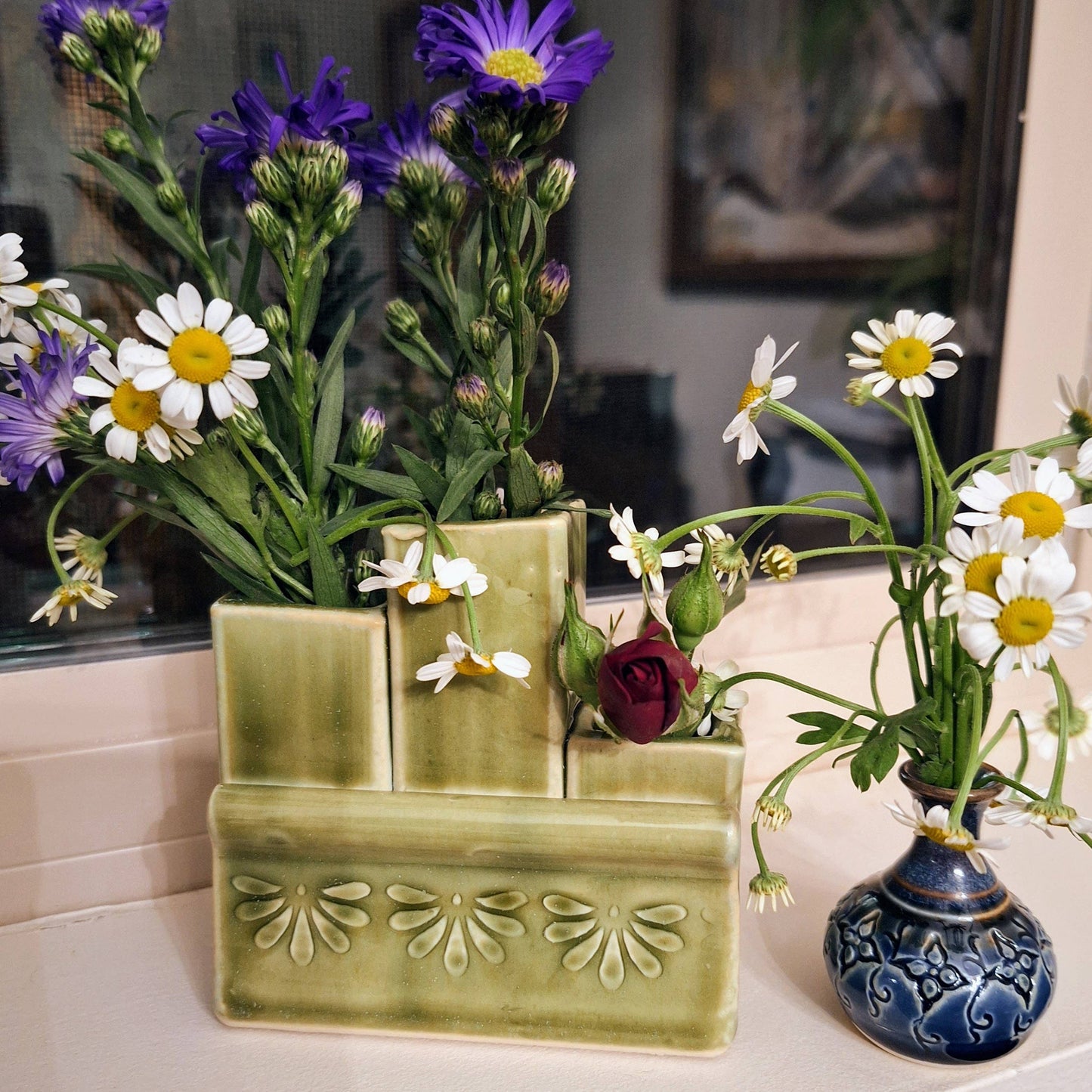 Amphora Bud Vases w/full pattern Made to Order