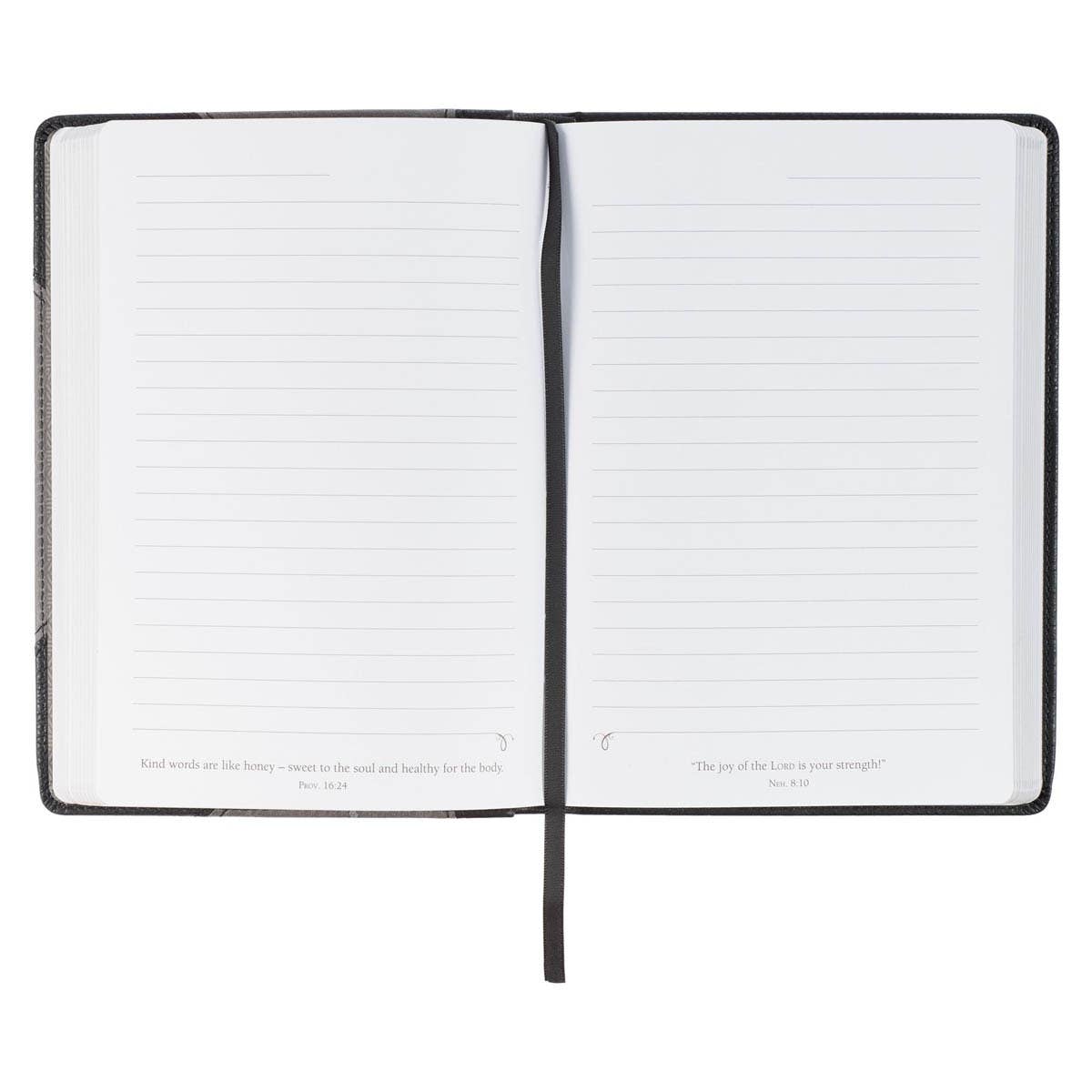 Journal Classic Gray Lion Be Strong in the Lord Eph. 6:10