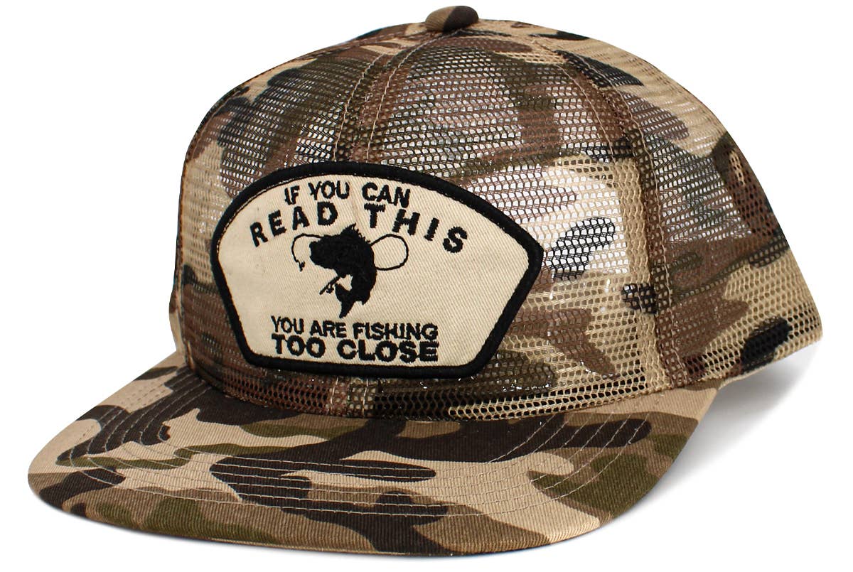 Fishing Mesh Vintage Ballcap