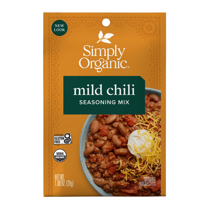 Mild Chili Seasoning Mix, Certified Organic, Kosher, 1 Oz
