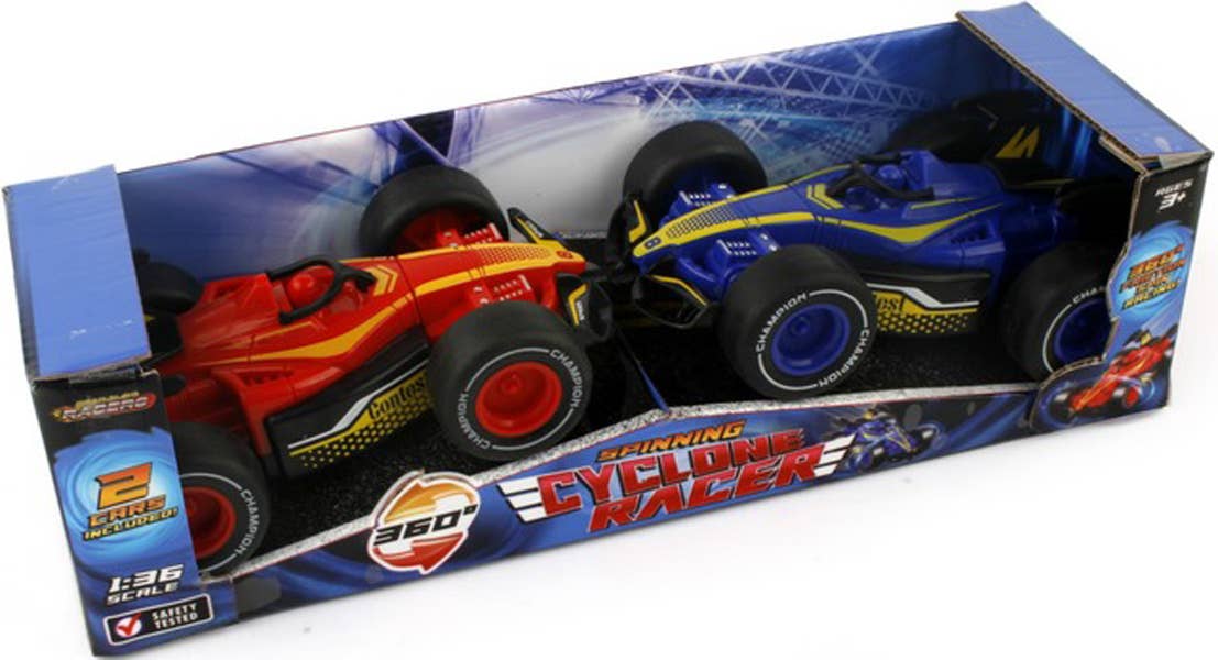 2 Pack Battery Operated Cyclone Racers.