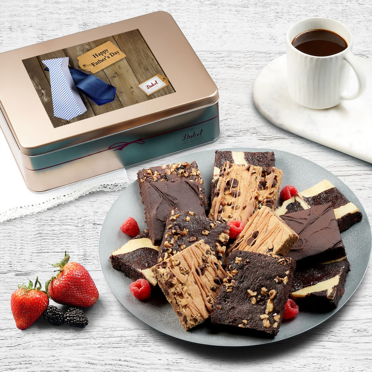 Chocolate Brownie Tin Assortment