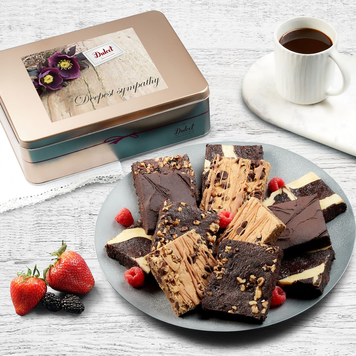 Chocolate Brownie Tin Assortment