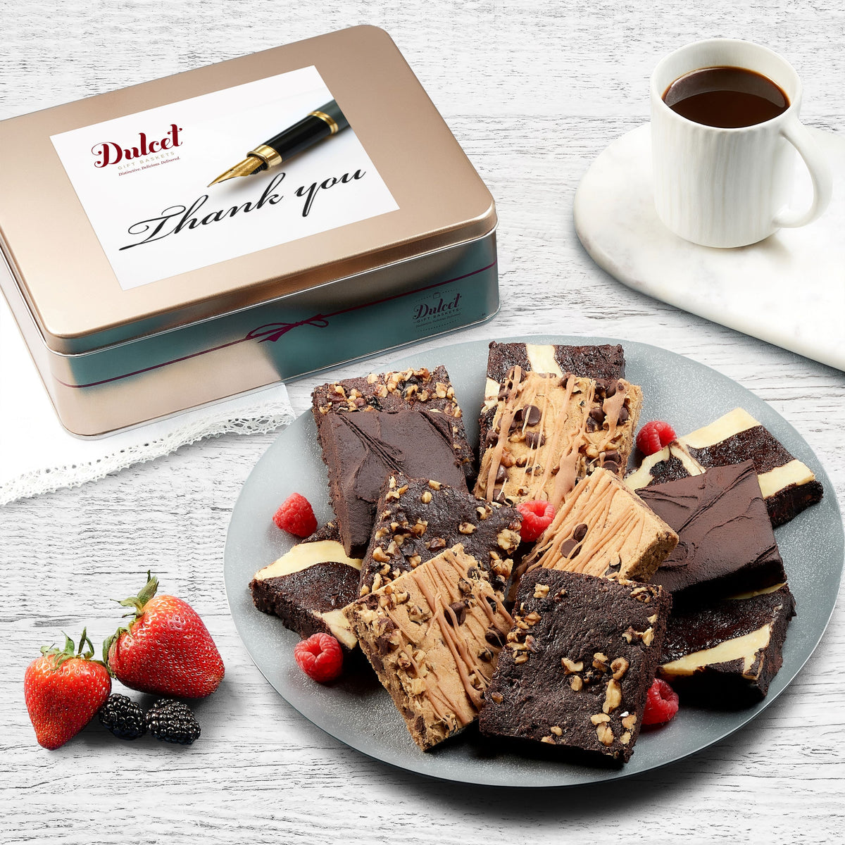 Chocolate Brownie Tin Assortment