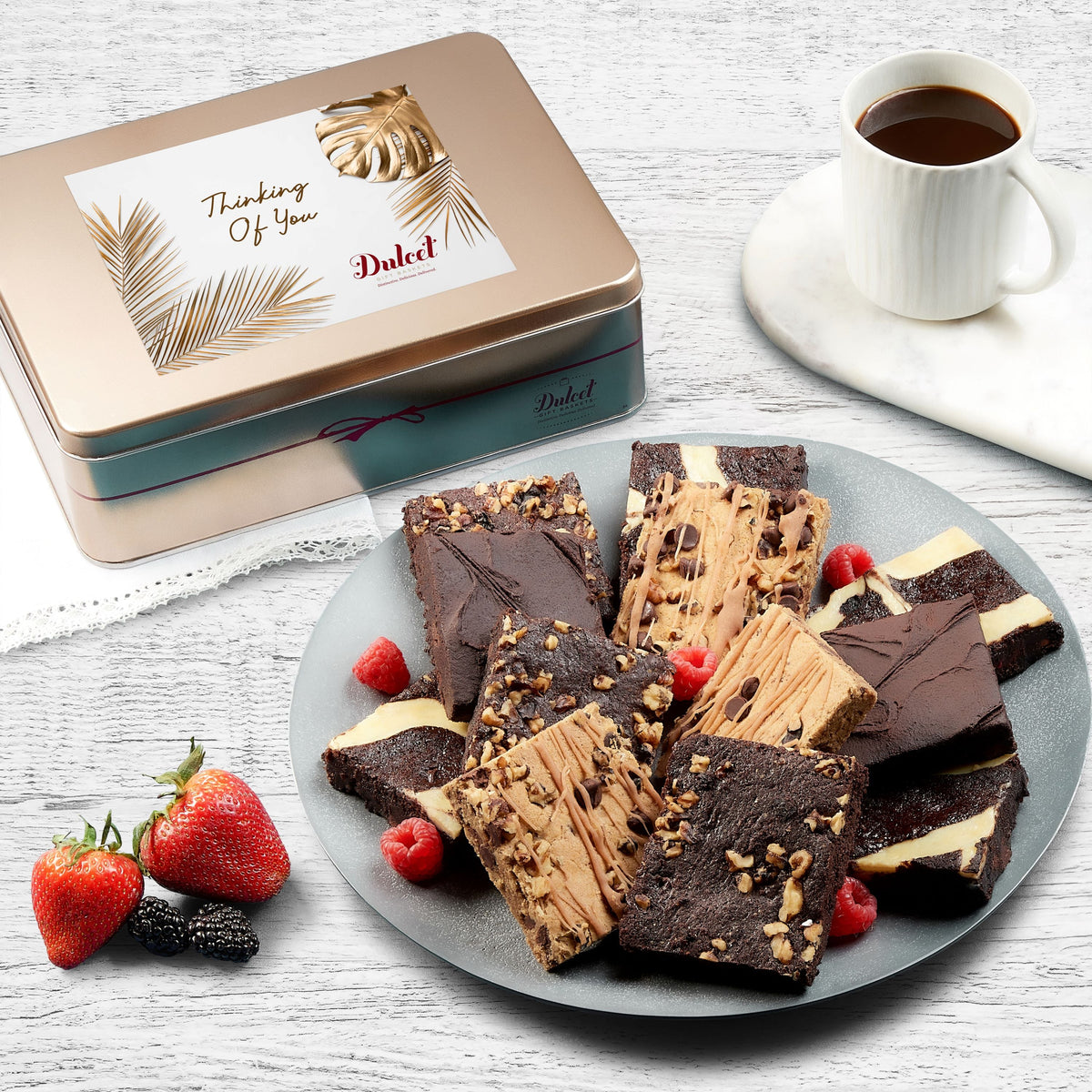 Chocolate Brownie Tin Assortment