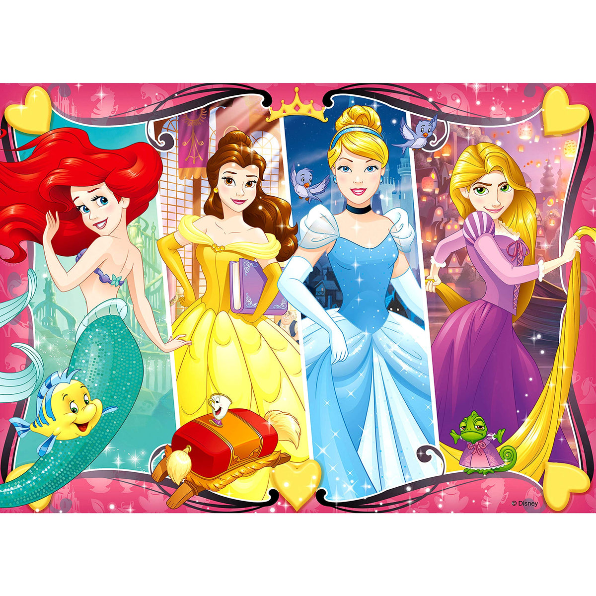 Disney Princess Jigsaw Puzzle - 60 Pieces