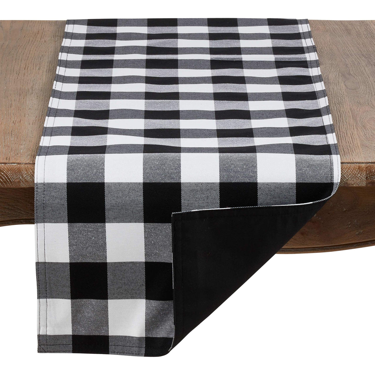Buffalo Plaid Collection Classic Checked Cotton Blend Table Linens