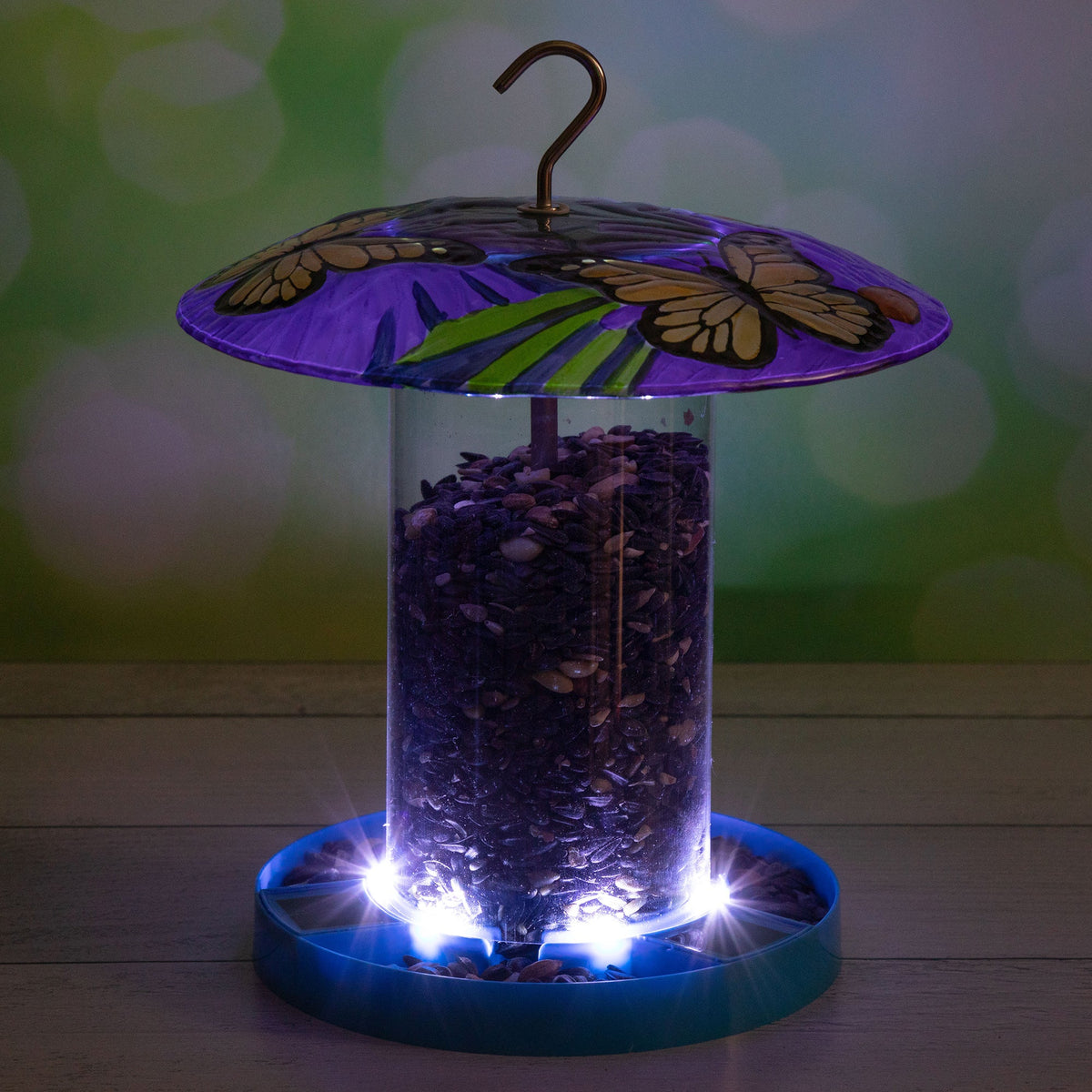 Bright & Bold Solar Bird Feeder