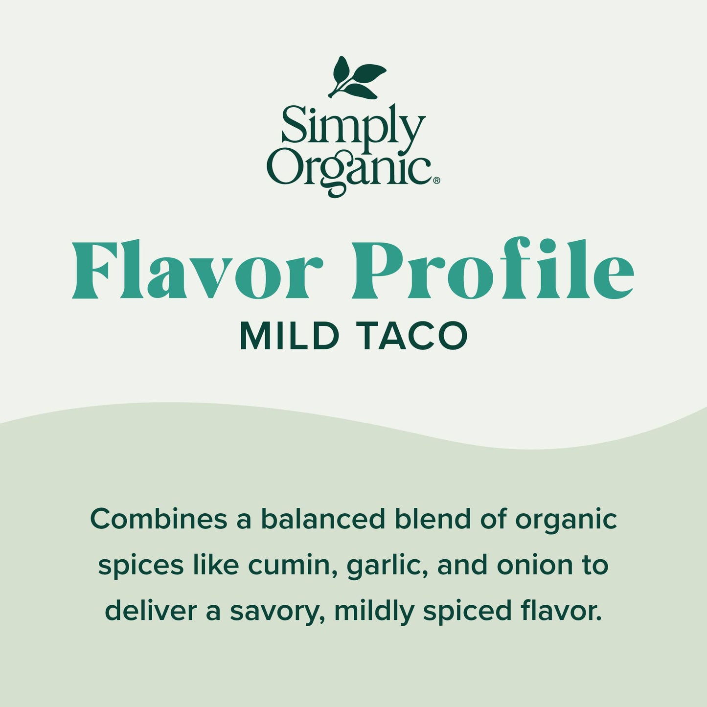 Simply Organic Mild Taco Seasoning, Certified Organic