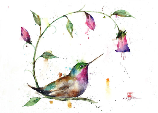 5 x 7" Greeting Card  'RING the BELL'