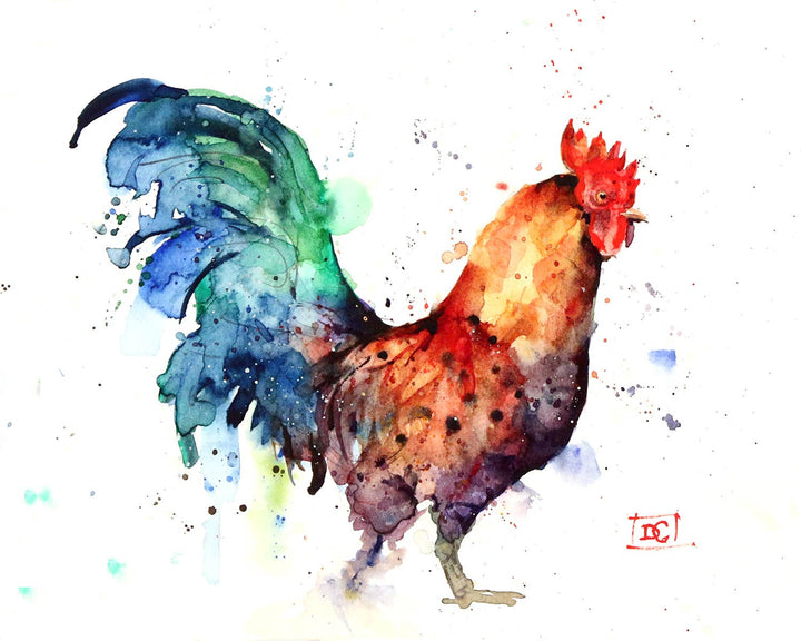 5 x 7" Greeting Card  'GALLO'