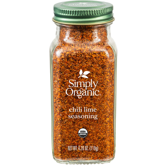 Chili Lime Seasoning, Certified Organic, Kosher, 4.20 Oz