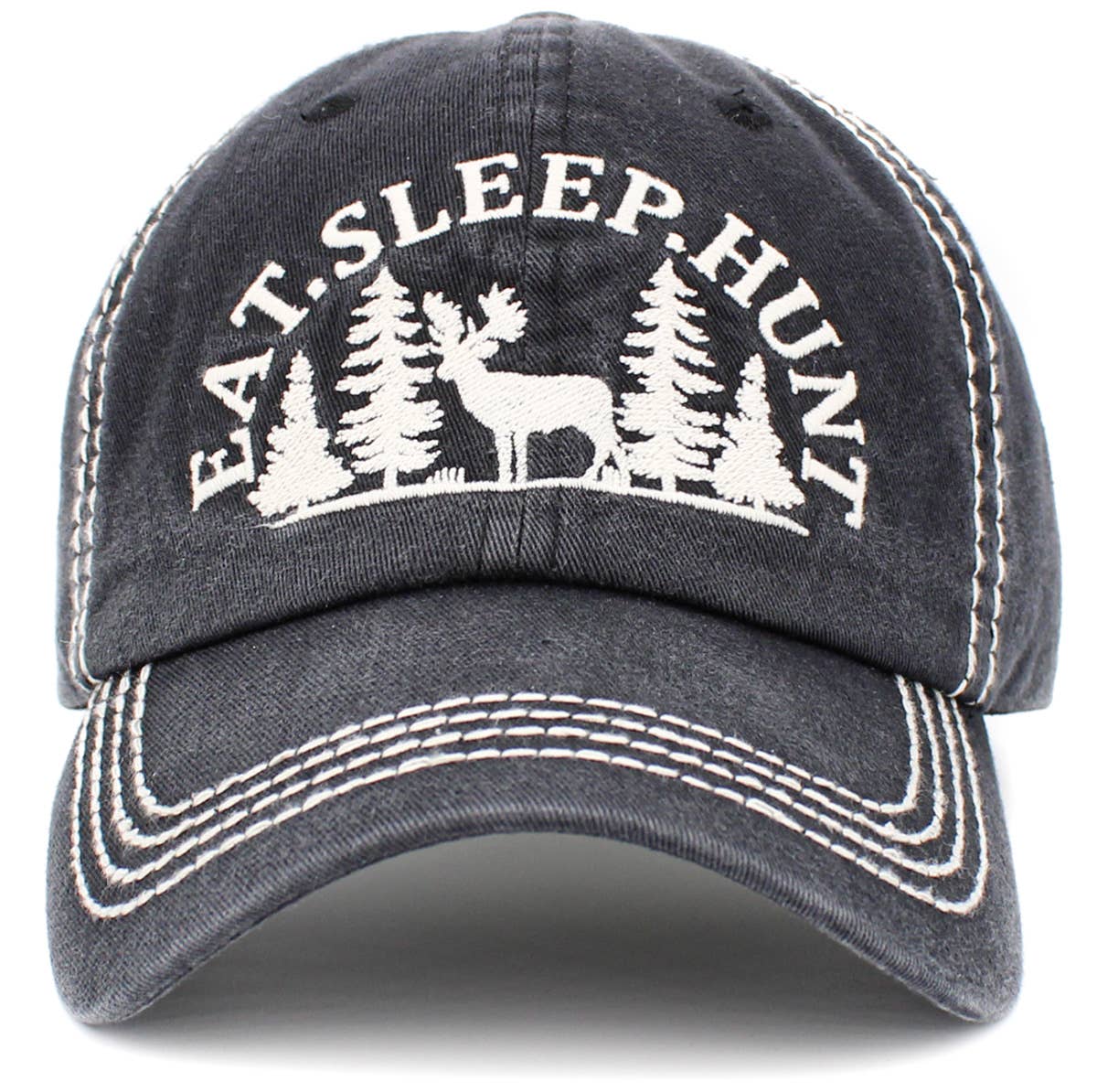 Eat Sleep Hunt Vintage Ballcap