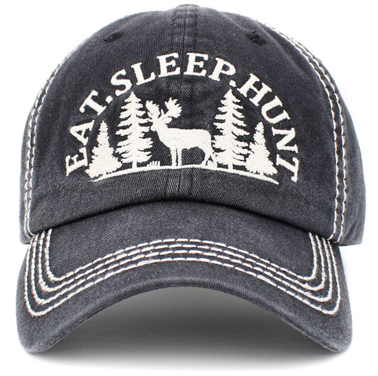 Eat Sleep Hunt Vintage Ballcap