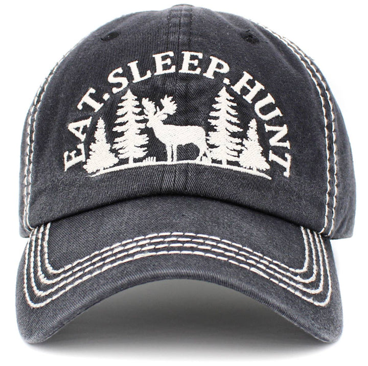 Eat Sleep Hunt Vintage Ballcap