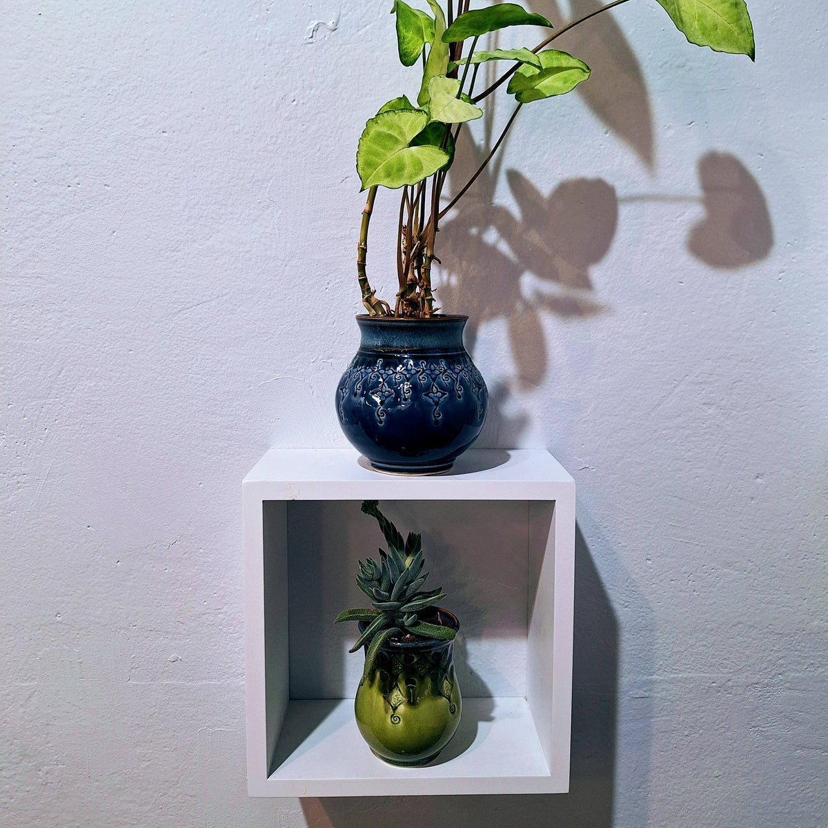 Handmade Stoneware Tabletop Planter Decoration Made to Order