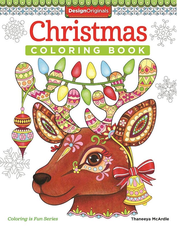Christmas Coloring Book - Holiday Adult Coloring