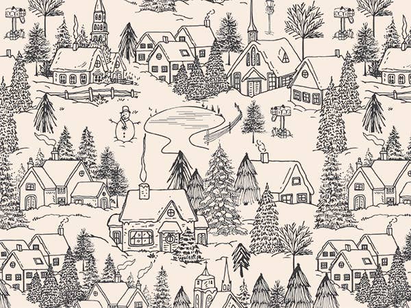 Christmas Print Bulk Tissue Paper