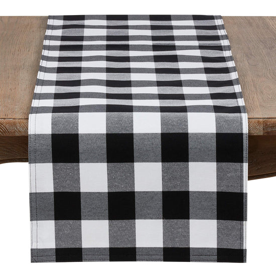 Buffalo Plaid Collection Classic Checked Cotton Blend Table Linens