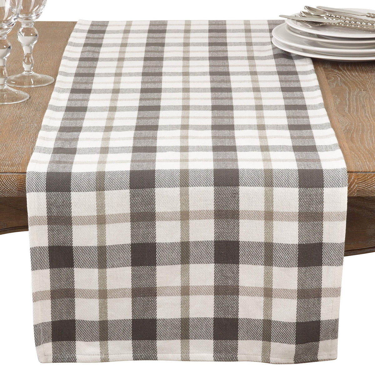 Classic Plaid Design Tabletop Collection