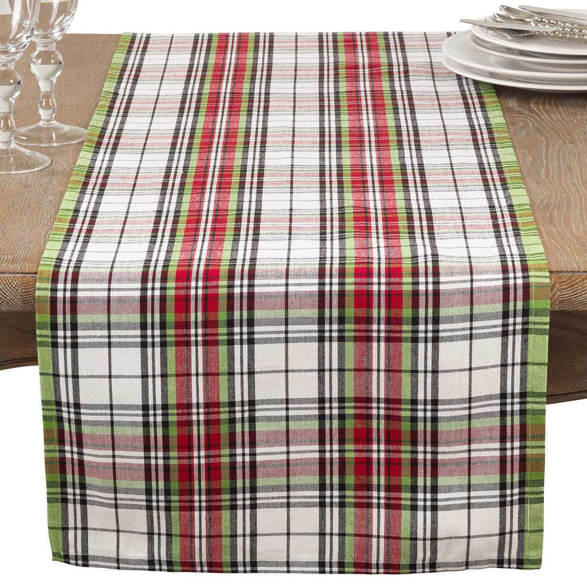 Classic Plaid Design Tabletop Collection