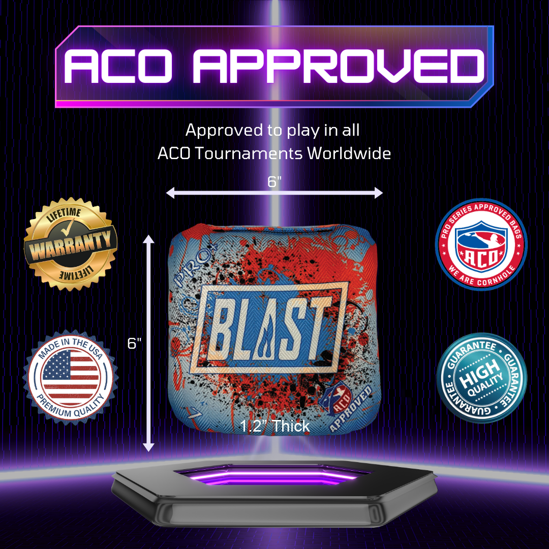 Checkered Flag ACO Pro Bags Pink or Orange - All Series/Speeds Available.