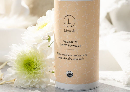 USDA Organic Baby Powder – Talc-Free, 2-Pack