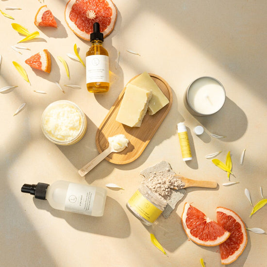 Natural Citrus Care Package – Handmade Bath & Body Gift Box