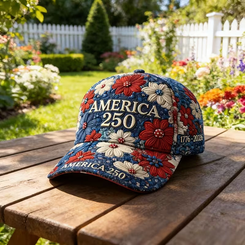 USA 250th Anniversary 3D Baseball Cap