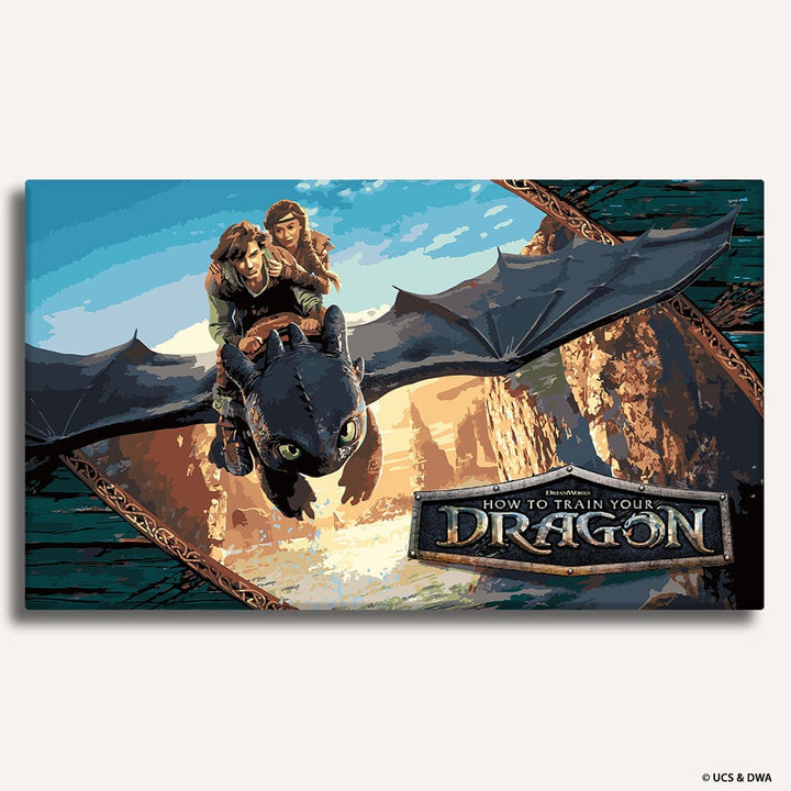 How to Train Your Dragon - Paint By Numbers Kit