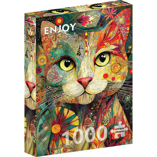 Artie the Cat 1000 Piece Jigsaw Puzzle Enjoy