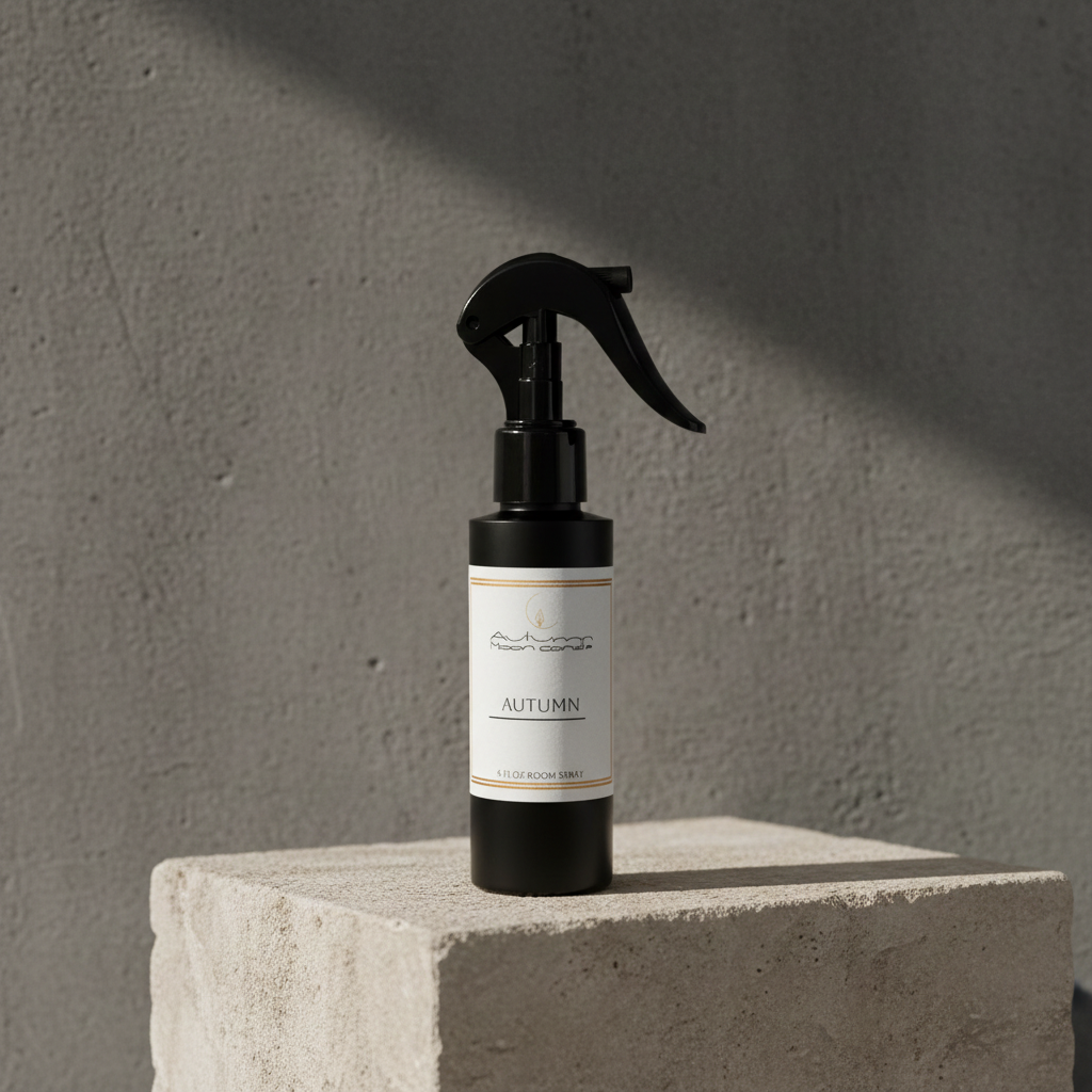 Autumn 4oz Room Spray- Cinnamon, Clove, Tonka, Vanilla Bean