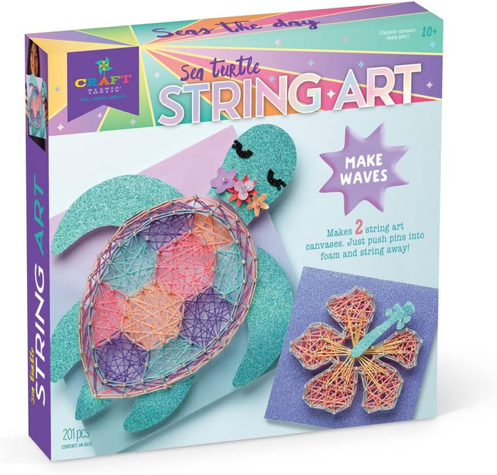Sea Turtle String Art Kit for Creative Kids
