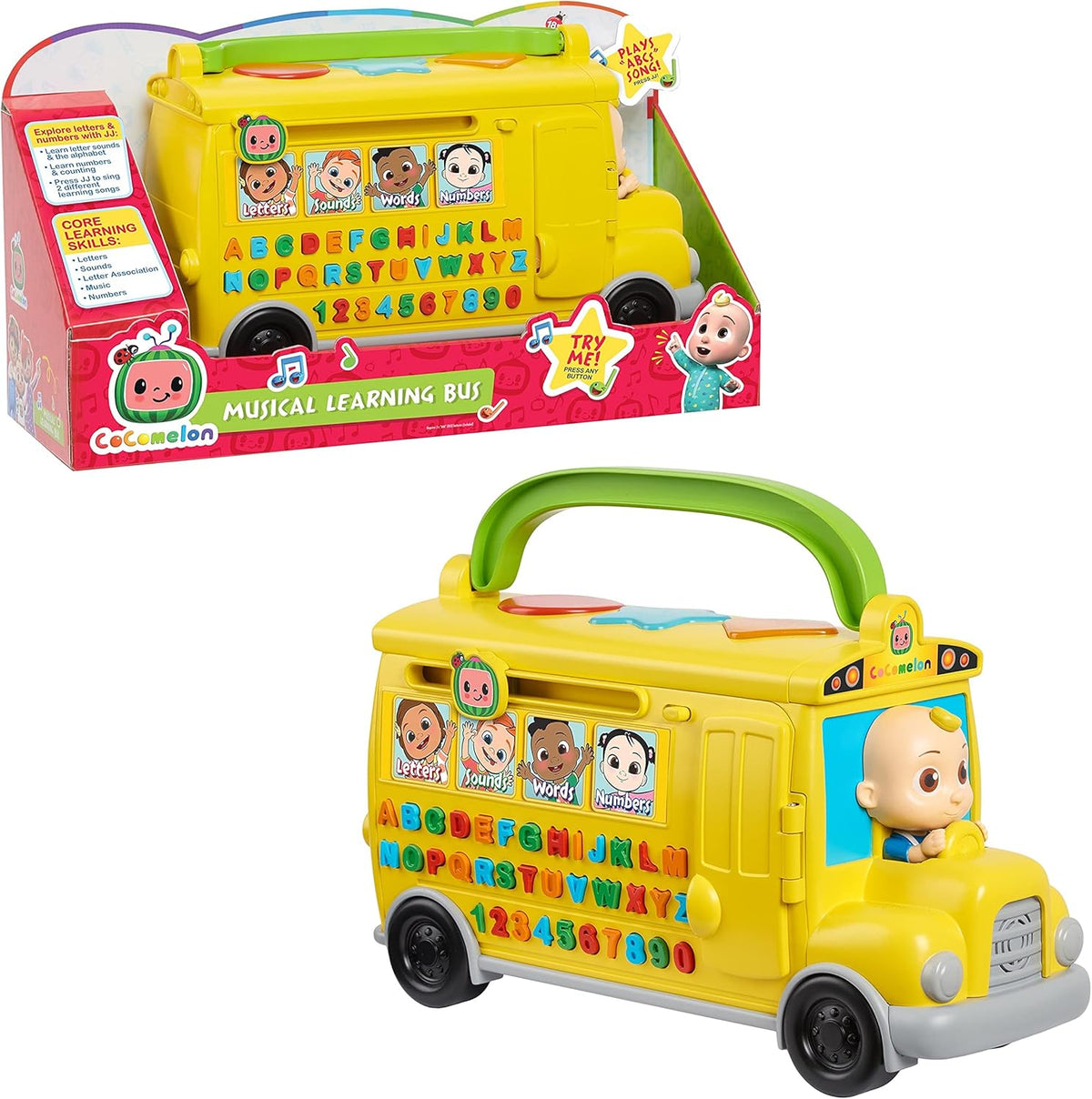 CoComelon Musical Learning Bus Sing Learn and Explore ABCs Together