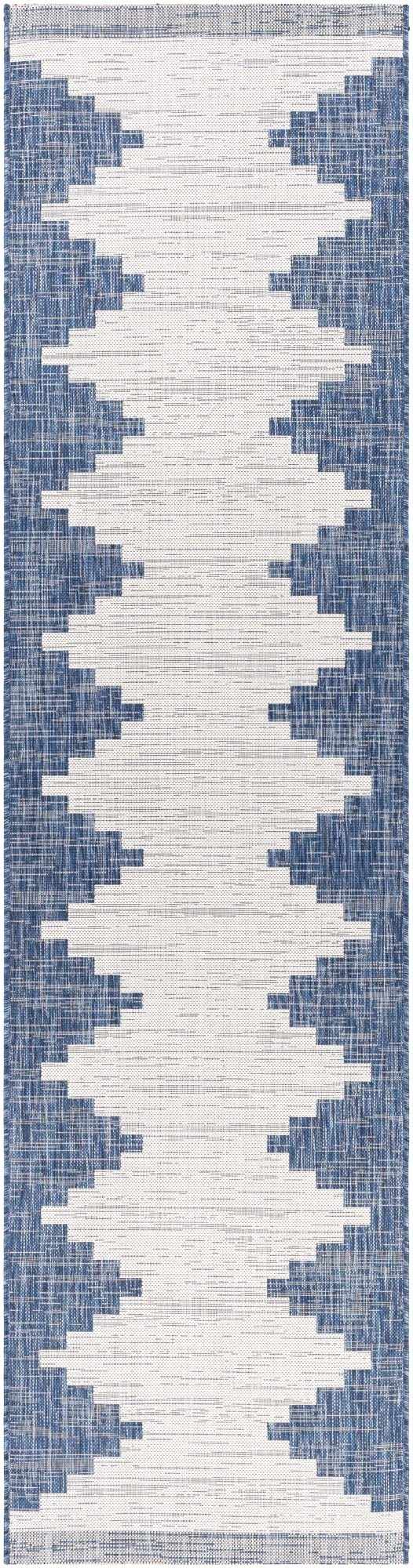 Djugun Navy Indoor & Outdoor Area Rug - Clearance