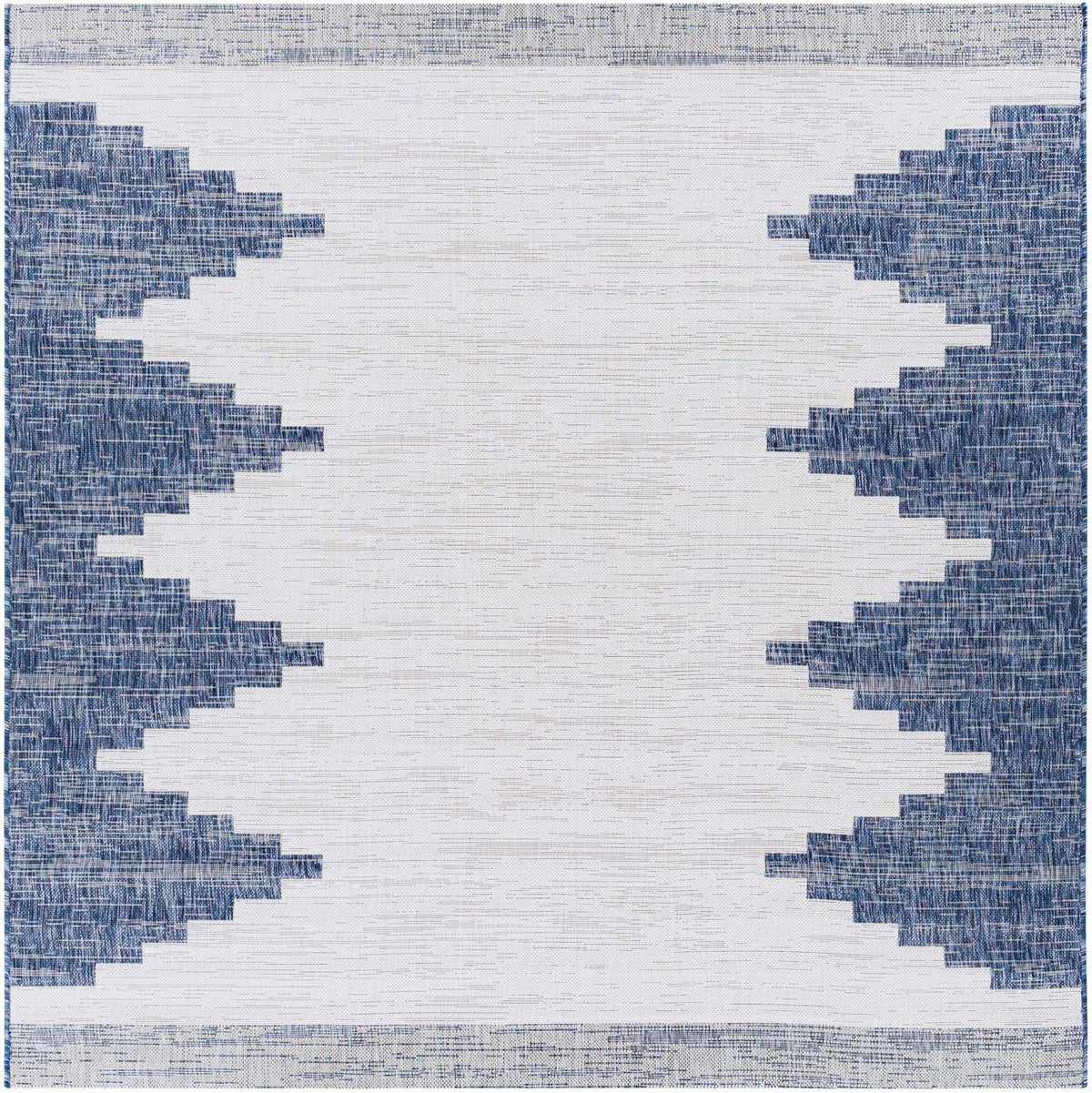Djugun Navy Indoor & Outdoor Area Rug - Clearance